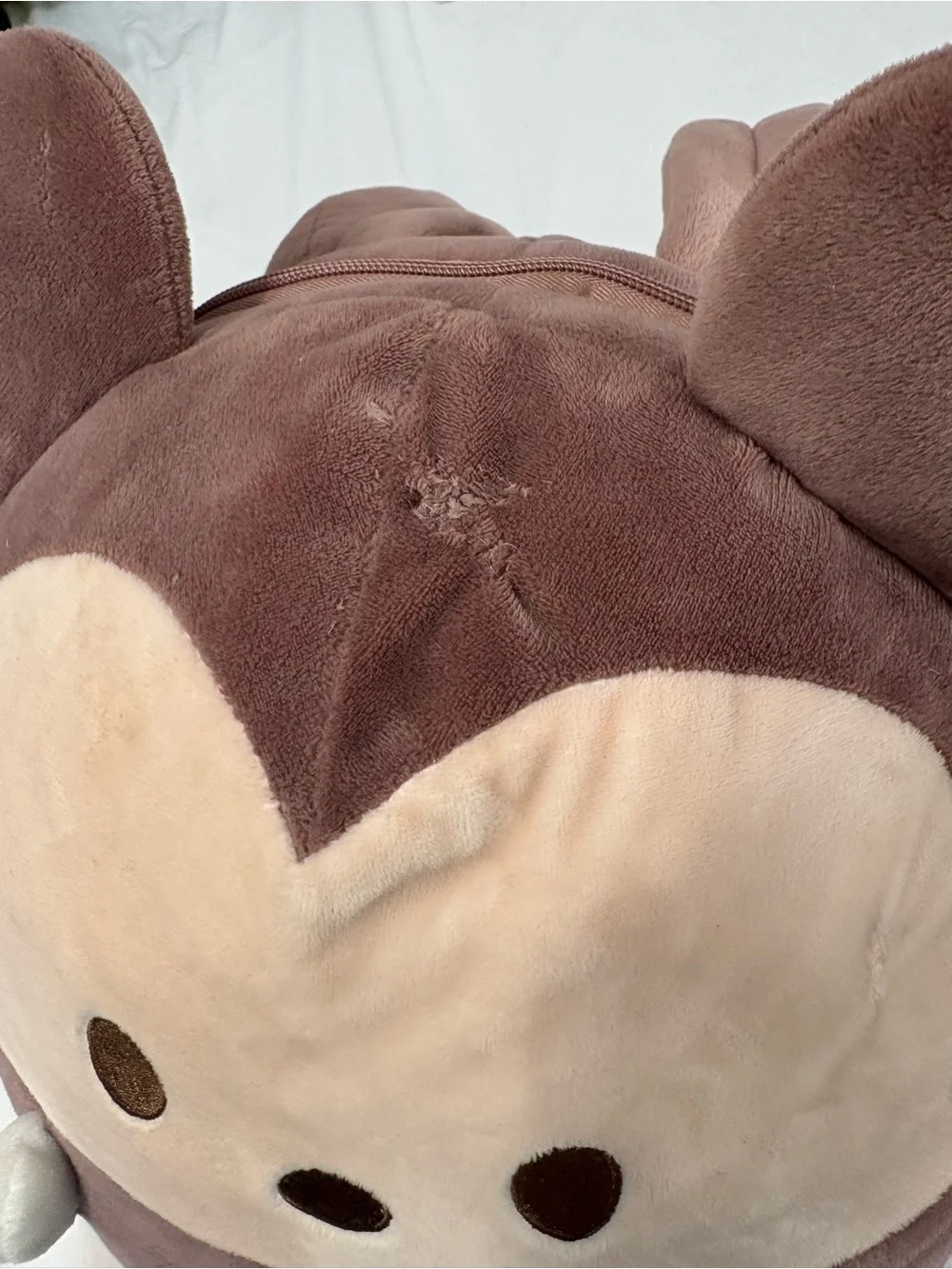 Disney Pastel Mickey Mouse Kawaii Plush Backpack
